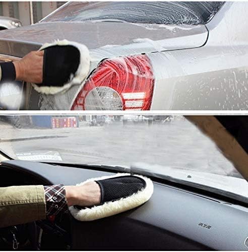Car Cleaning Brush Cleaner // Soft Car Washing Gloves Lint Roller Glove