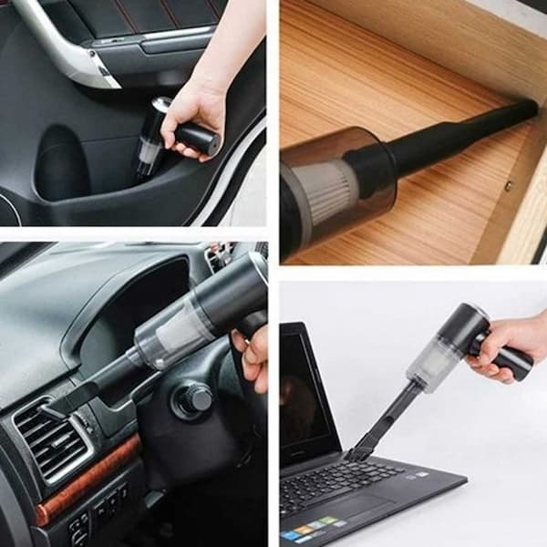 Handheld Car Vacuum Cleaner // Portable Vacuum Cleaner for Home & Car