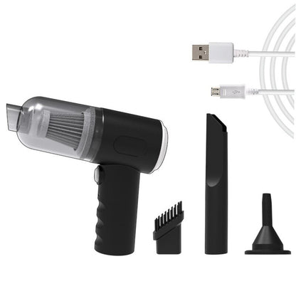 2-in-1 Mini Vacuum & Blower USB Rechargeable Cleaner