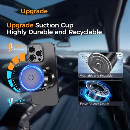 Mini Magnetic Car phone Holder // 360 Adjustable Phone Holder Car Phone Mount