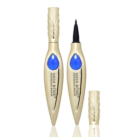 Miss Rose Diamond Eyeliner, Waterproof Makeup Liquid Diamond Eyeliner