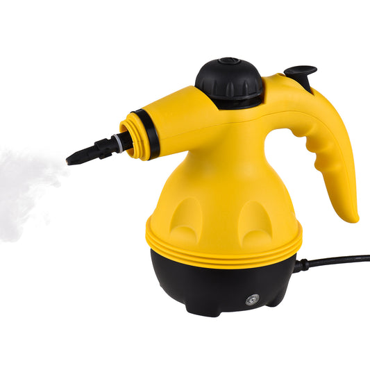 Portable Handheld Steam Cleaner 1000w // Multi-Purpose Electric Steamer, High-Pressure Steam for Household Cleaning
